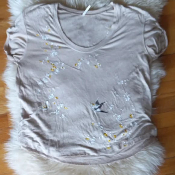 Free People Silk Road Tee Sz XS - Picture 5 of 15